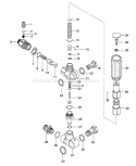 Page C Diagram and Parts List for 1418-1  Briggs and Stratton Pressure Washer